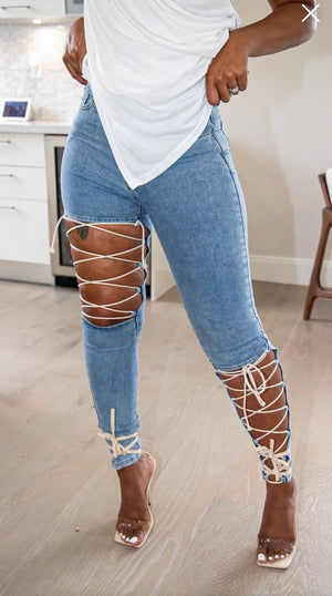 All Tied Up Jeans